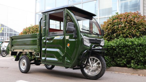 TRICICLU ELECTRIC GRÜN CABIN KH06 2000W - Verde