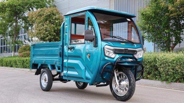 TRICICLU ELECTRIC GRÜN CABIN KH06 2000W - Albastru