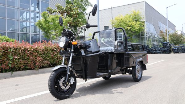 Triciclu Electric pentru transport utilitar - B03 - Negru